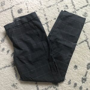 NWOT Banana Republic plaid Ryan pant